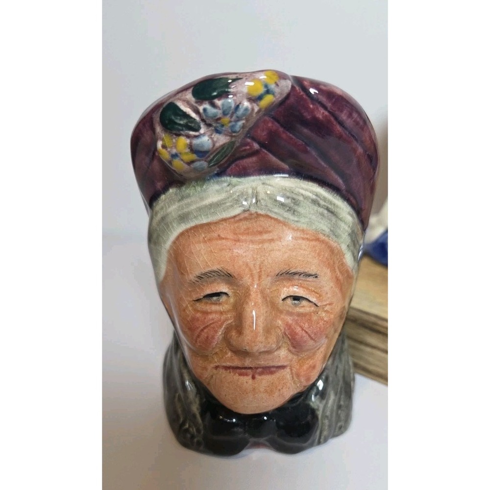 Vintage Crown Clarence Small Toby‎ Jug, Just So Series 'Gran' Made in England
